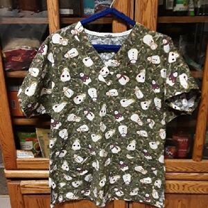 Kids Camouflage Bear Print Tee
